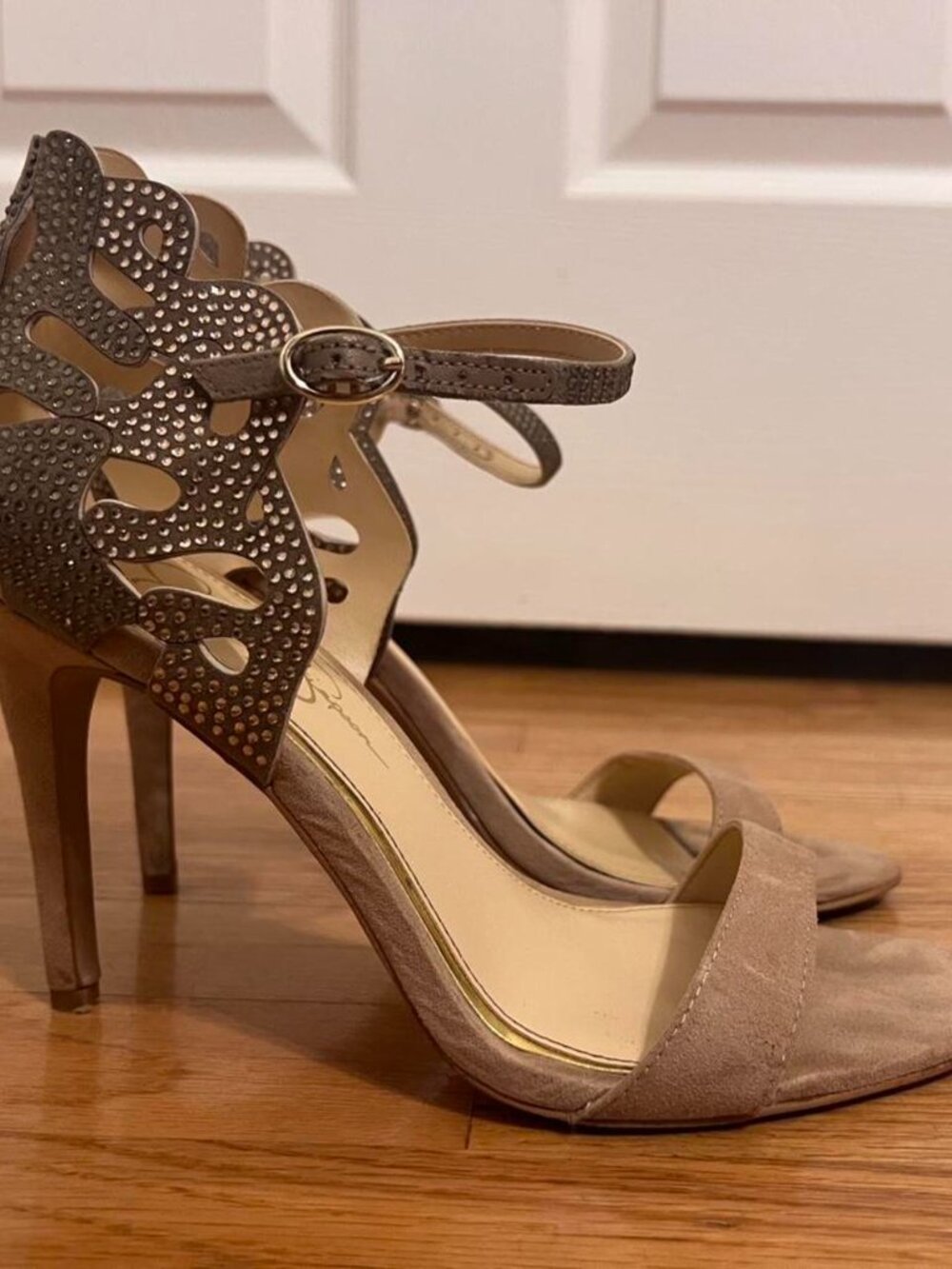 Jessica Simpson Women's Tan and Brown Courts